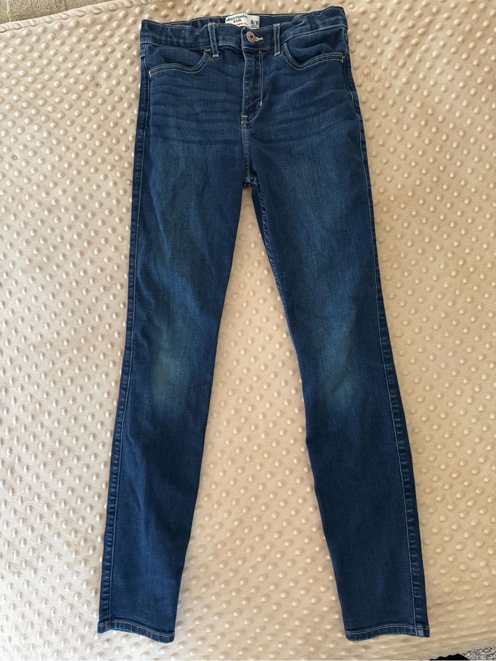 abercrombie kids Dark Blue Skinny Jeans